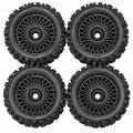 dBoots 2-HO 1/8 wheel and knobby tire set of 4 ARA550118 clean product photo