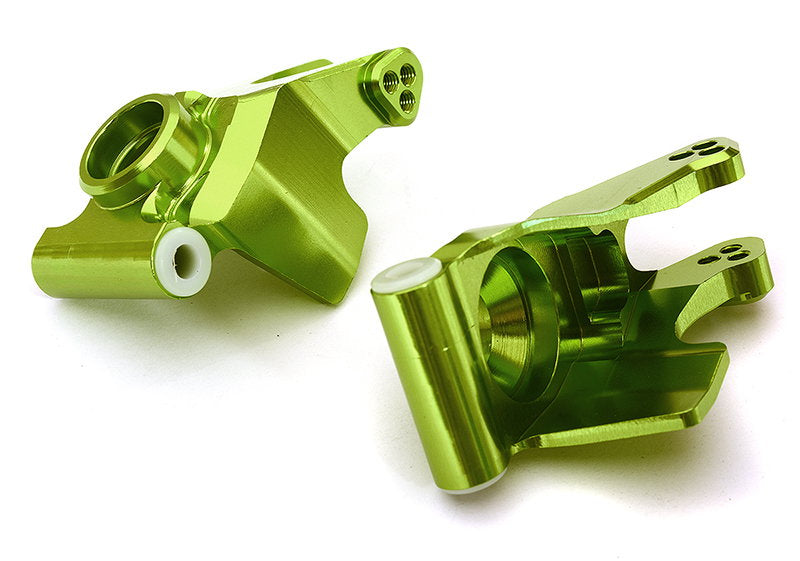 Integy C28865GREEN Green Rear Hub Carriers for ARRMA Granite 3S
