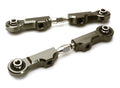 Integy C28869GREY Grey Upper Turnbuckle Links for ARRMA Granite 3S