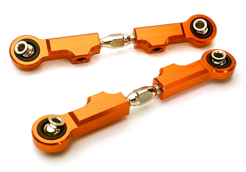 Integy C28869ORANGE Orange Upper Turnbuckle Links for ARRMA Granite 3S