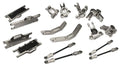 Integy C33280GREY billet machined suspension kit for ARRMA Kraton 4S V2 grey