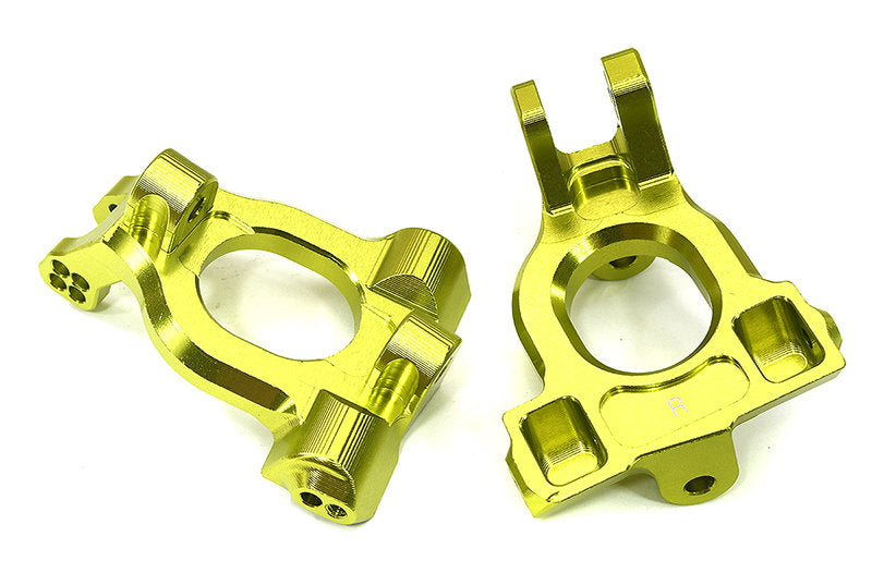 Integy C33295GREEN Green Caster Blocks for ARRMA Kraton 4S V2