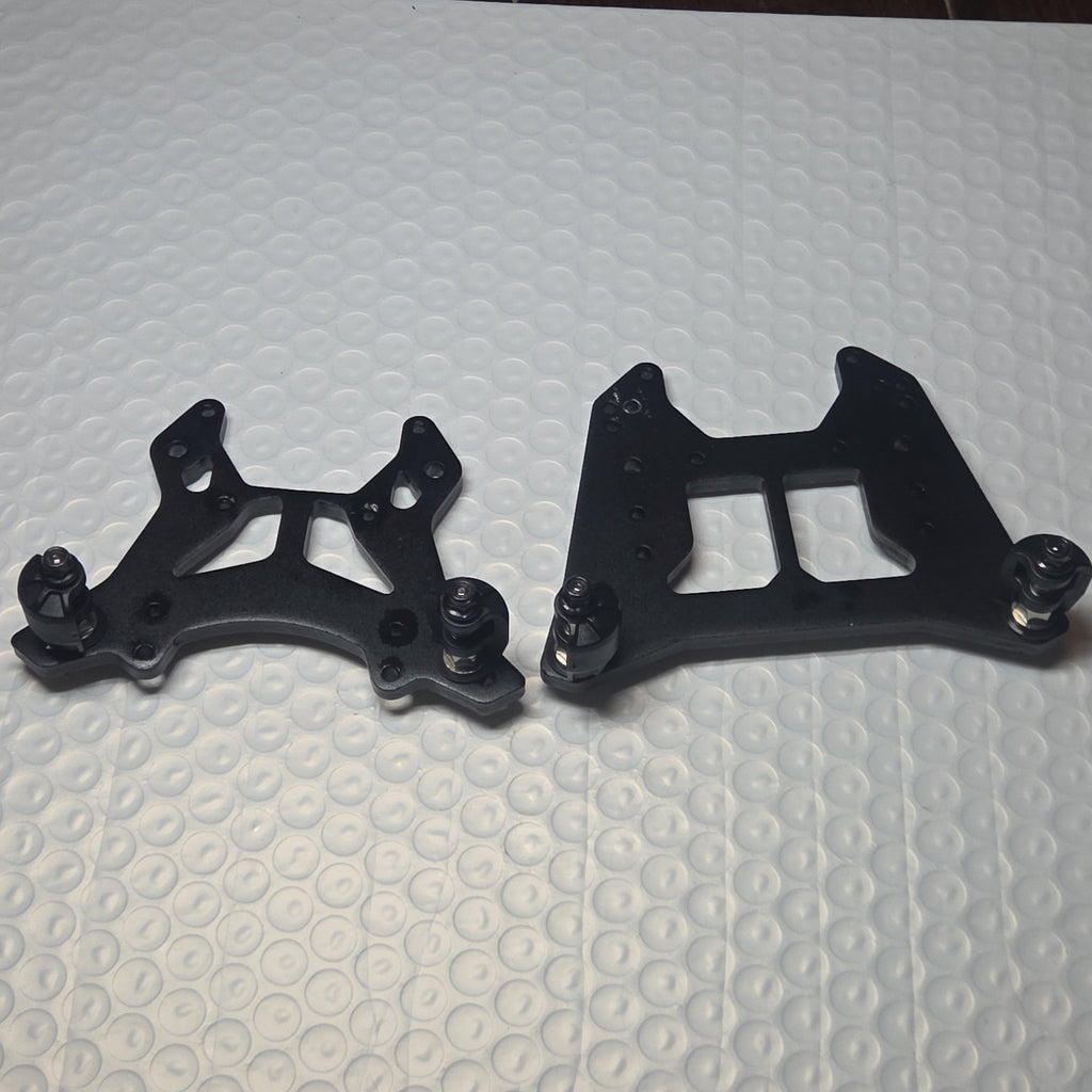 ARRMA Kraton 6S front and rear shock towers alternate view