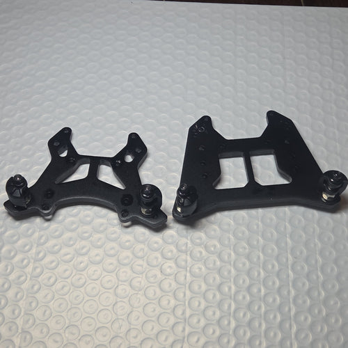 ARRMA Kraton 6S front and rear shock towers alternate view