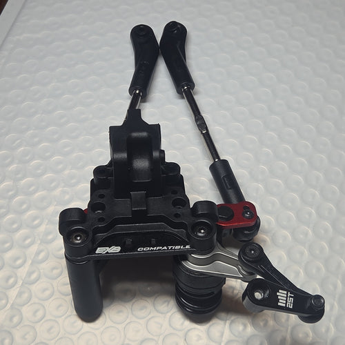 ARRMA Kraton 6S front steering assembly alternate view
