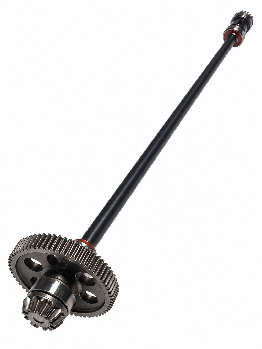 Losi NASCAR center driveshaft and spur assembly view 2