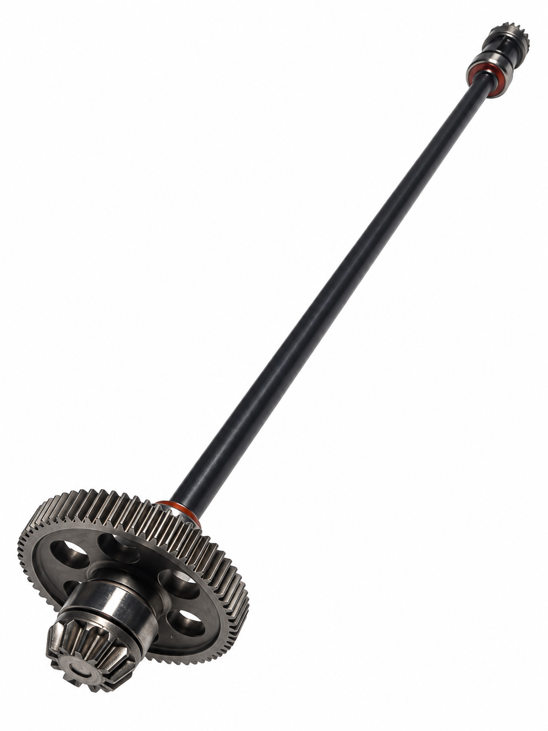 Losi NASCAR center driveshaft and spur assembly view 2