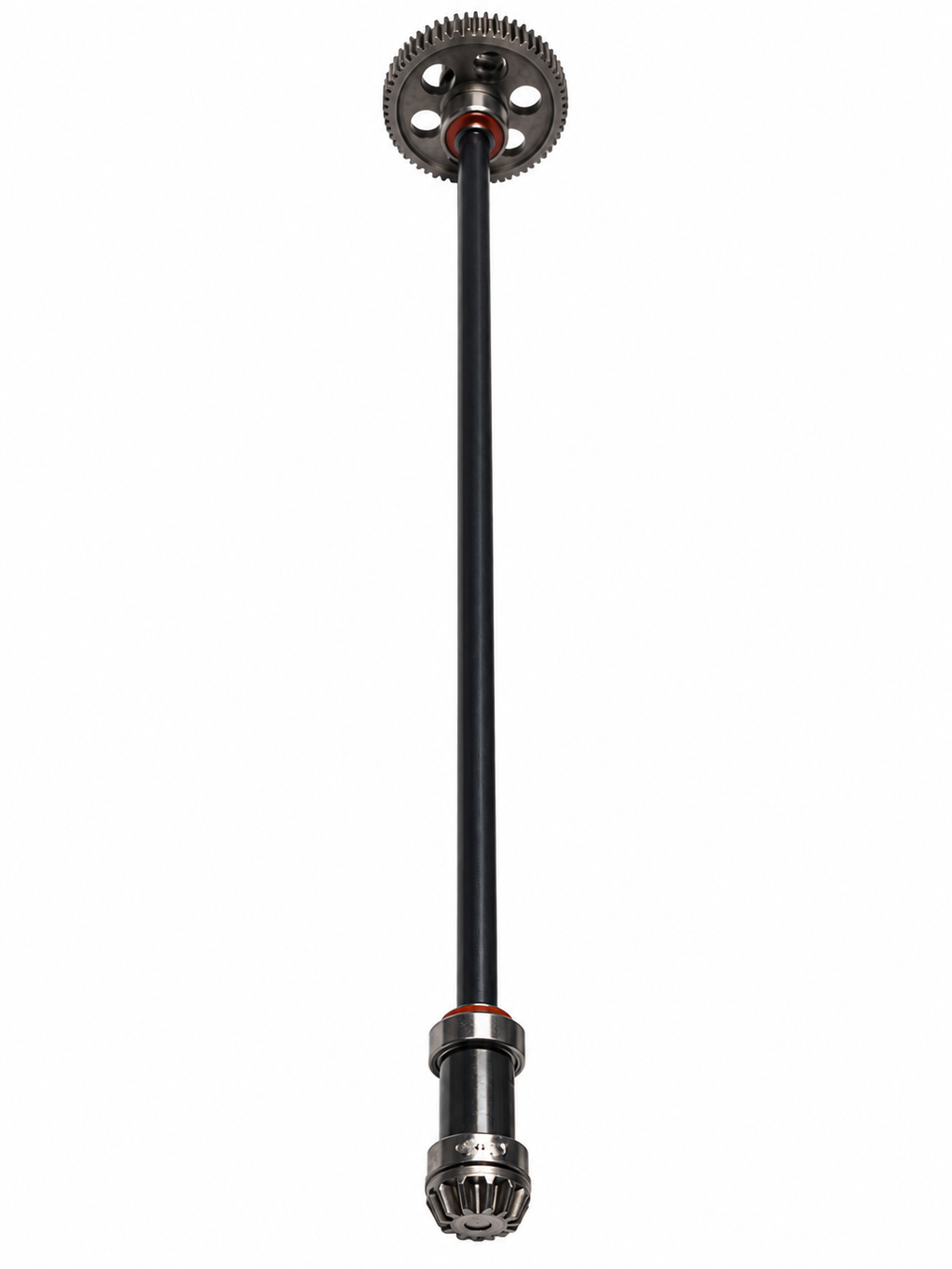 Losi NASCAR center driveshaft and spur assembly view 3