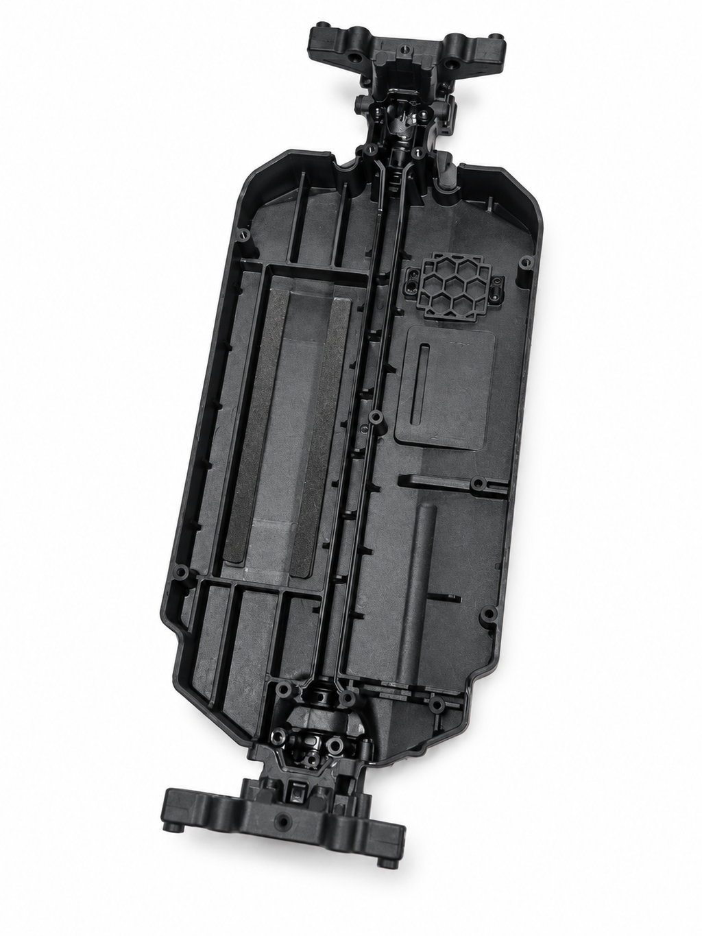 Losi NASCAR chassis top view 2