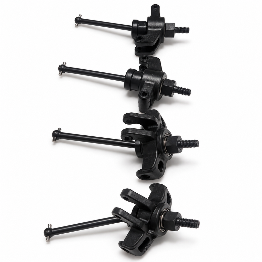 Losi NASCAR driveshaft axle and hub set view 2