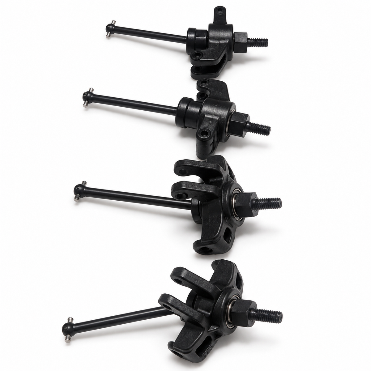Losi NASCAR driveshaft axle and hub set view 2