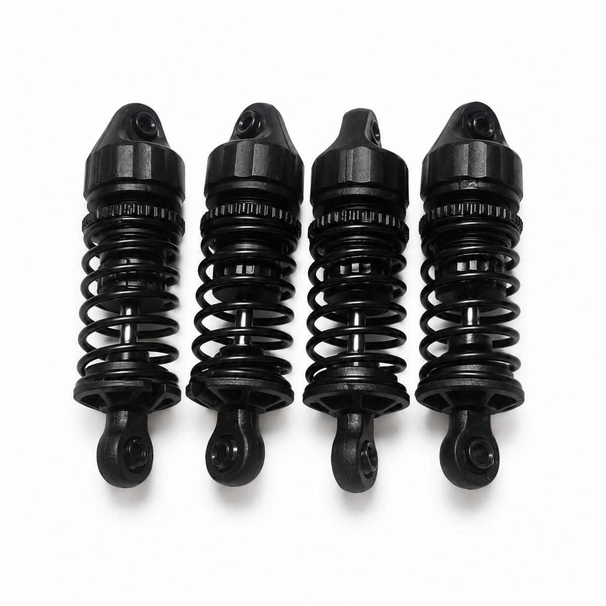 Losi NASCAR GROM four-shock set upright