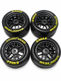 Losi NASCAR GROM Goodyear Eagle Wheels & Tires Set (4) LOS-1914 – New Take-Off