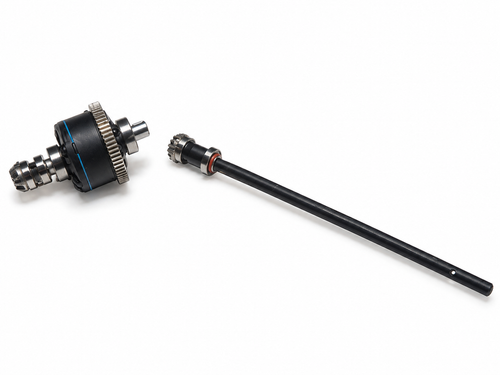 Mini Kraton 3S center differential and shaft — view 1