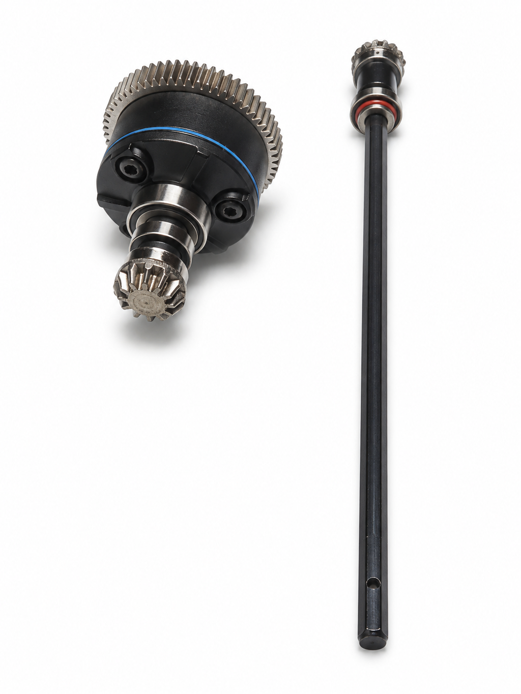 Mini Kraton 3S center differential and shaft — view 3