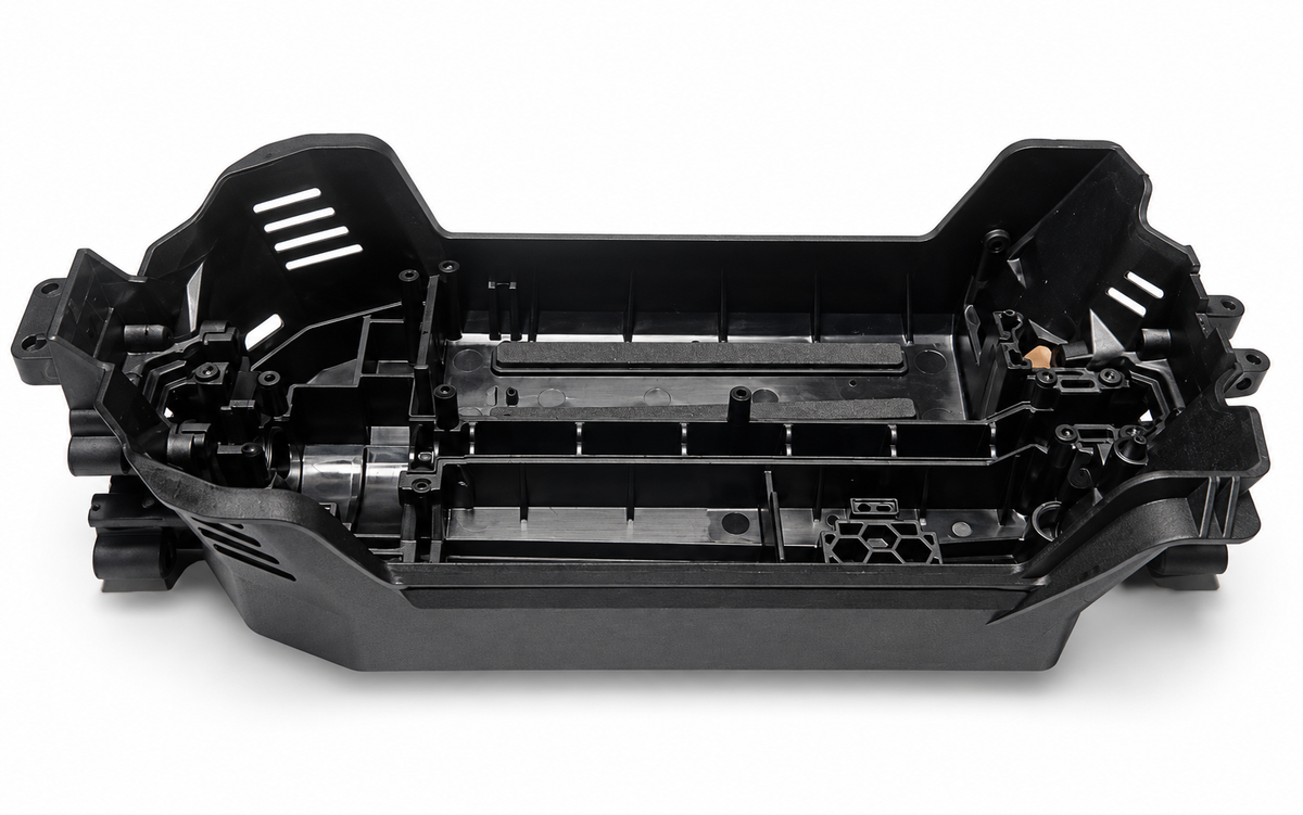Mini Kraton 3S composite chassis — view 1