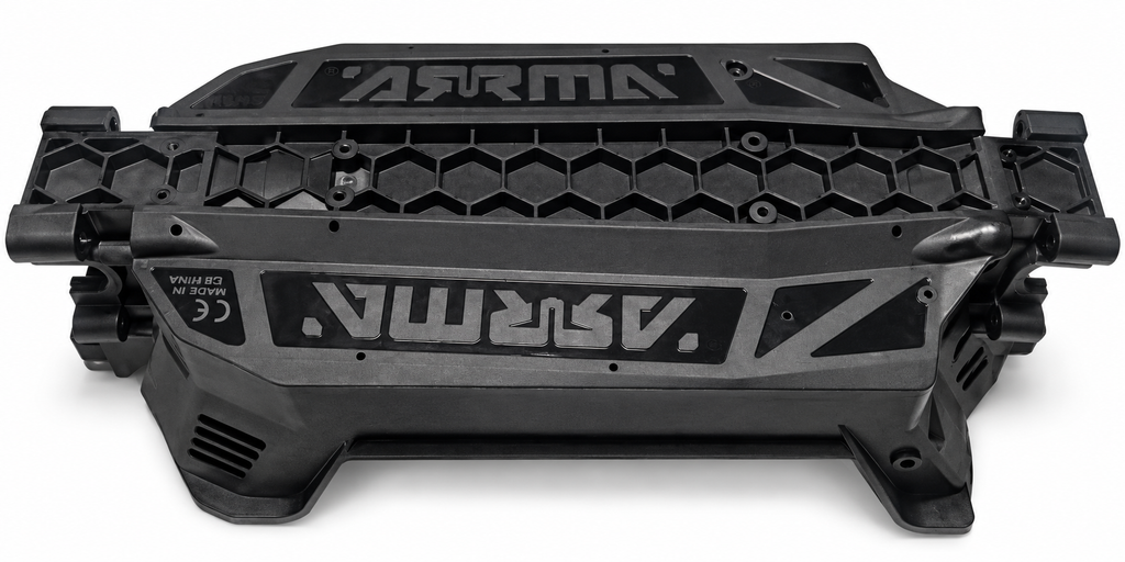 Mini Kraton 3S composite chassis — view 3