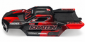 ARRMA Mini Kraton 3S Body Shell Black/Red w/ Mounts — New Takeoff