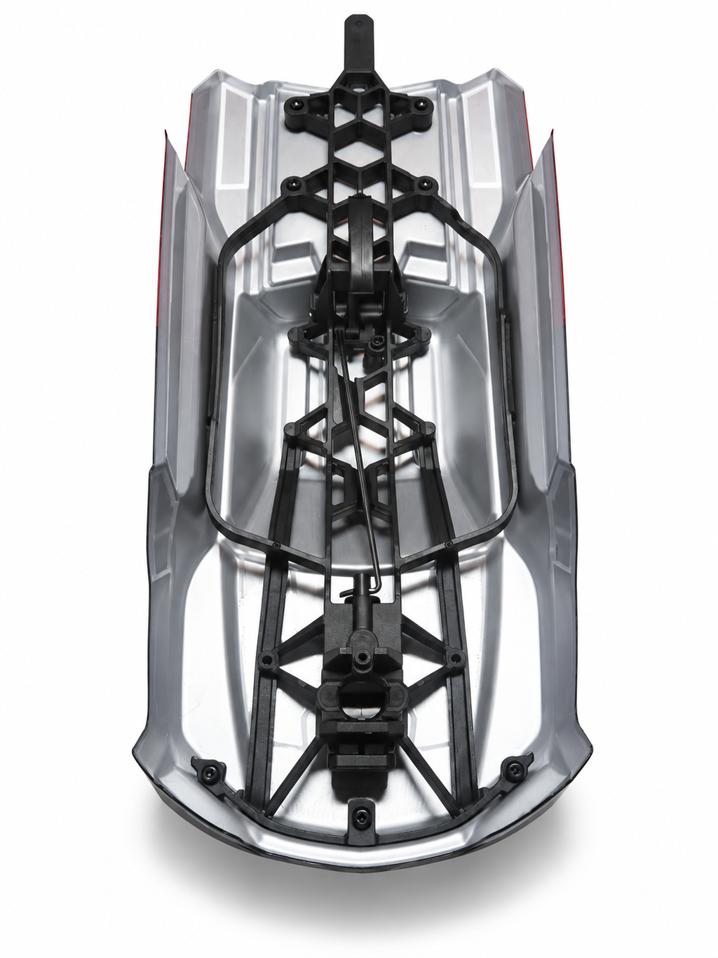 ARRMA Mini Kraton 3S Body Shell Black/Red w/ Mounts — New Takeoff