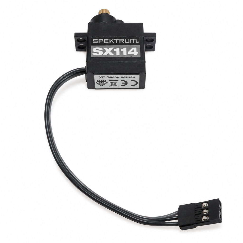 Spektrum SX114 Mini Kraton 3S steering servo — view 1
