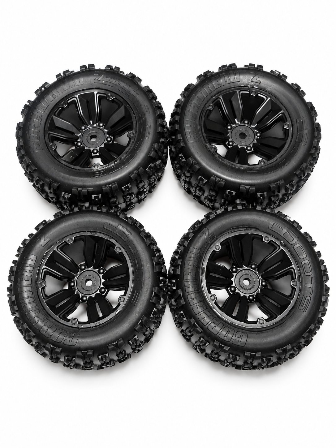 ARRMA Mini Kraton 3S dBoots Copperhead 2 Wheels & Tires Set of 4 — New Takeoff