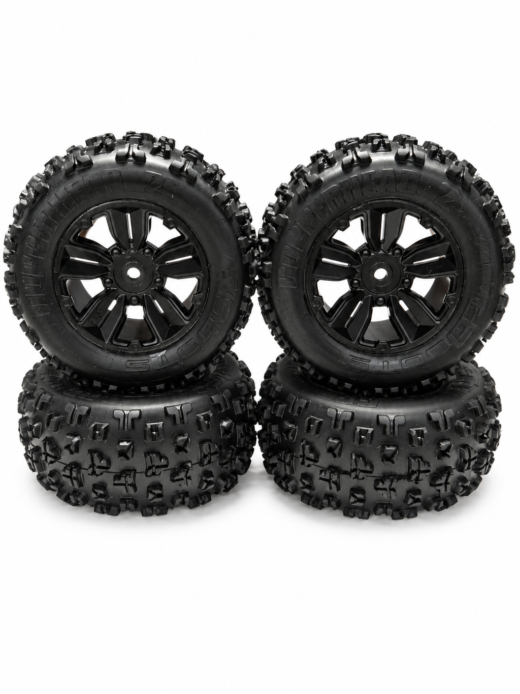 ARRMA Mini Kraton 3S dBoots Copperhead 2 Wheels & Tires Set of 4 — New Takeoff
