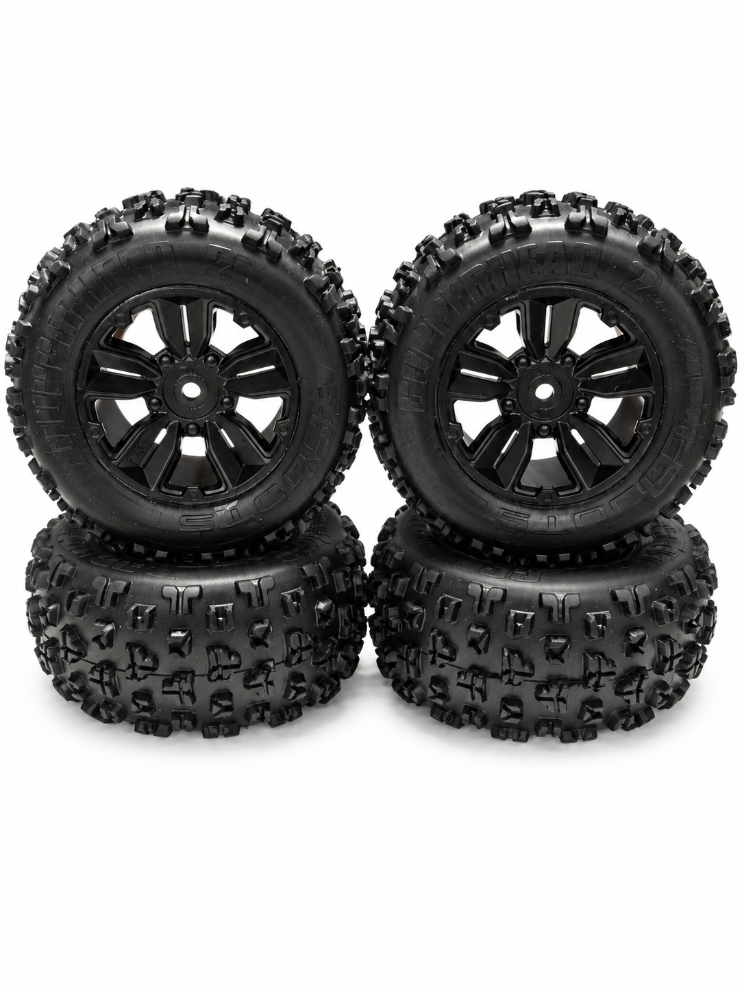 ARRMA Mini Kraton 3S dBoots Copperhead 2 Wheels & Tires Set of 4 — New Takeoff