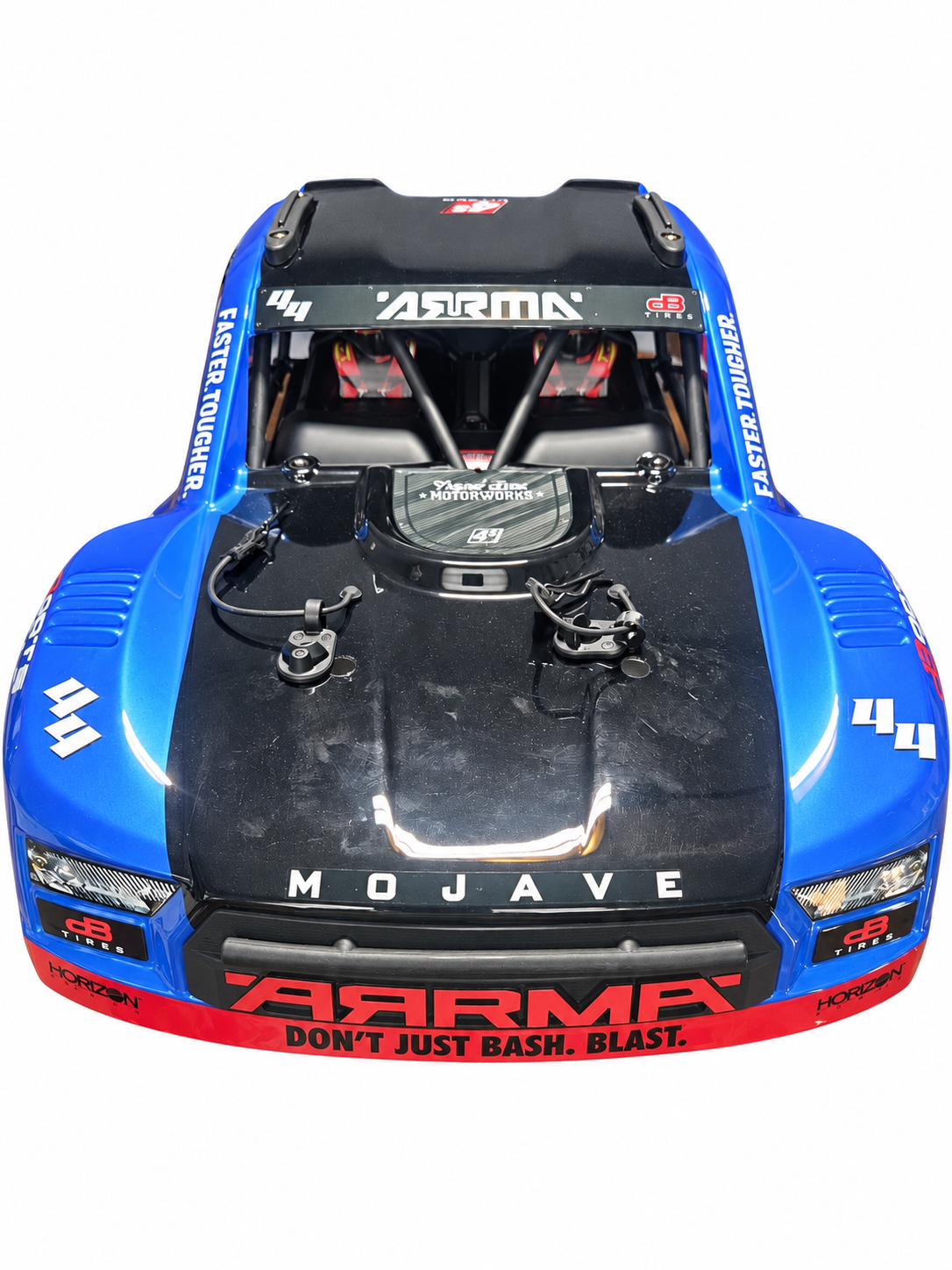New take-off ARRMA Mojave 4S body shell front view