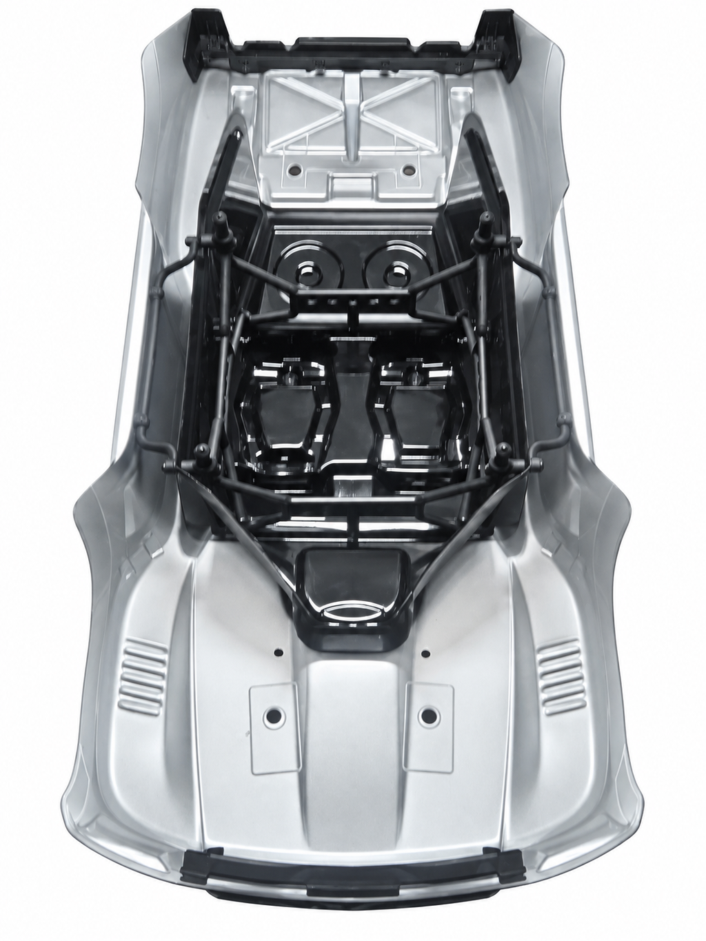 New take-off ARRMA Mojave 4S body shell interior view