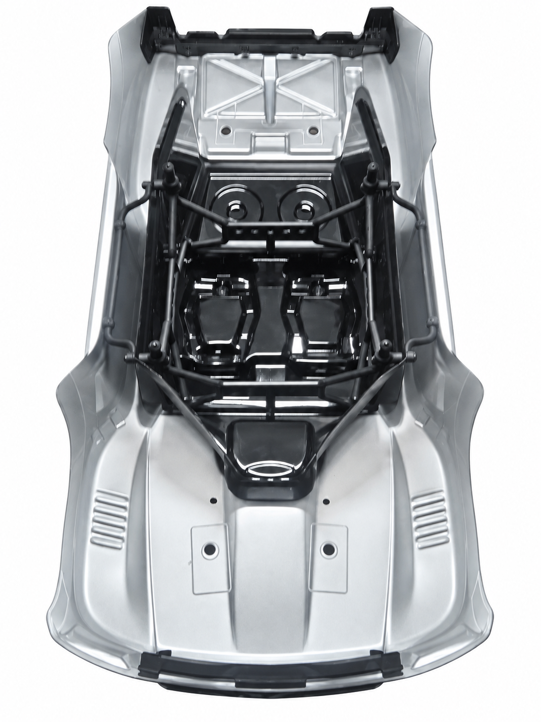 New take-off ARRMA Mojave 4S body shell interior view