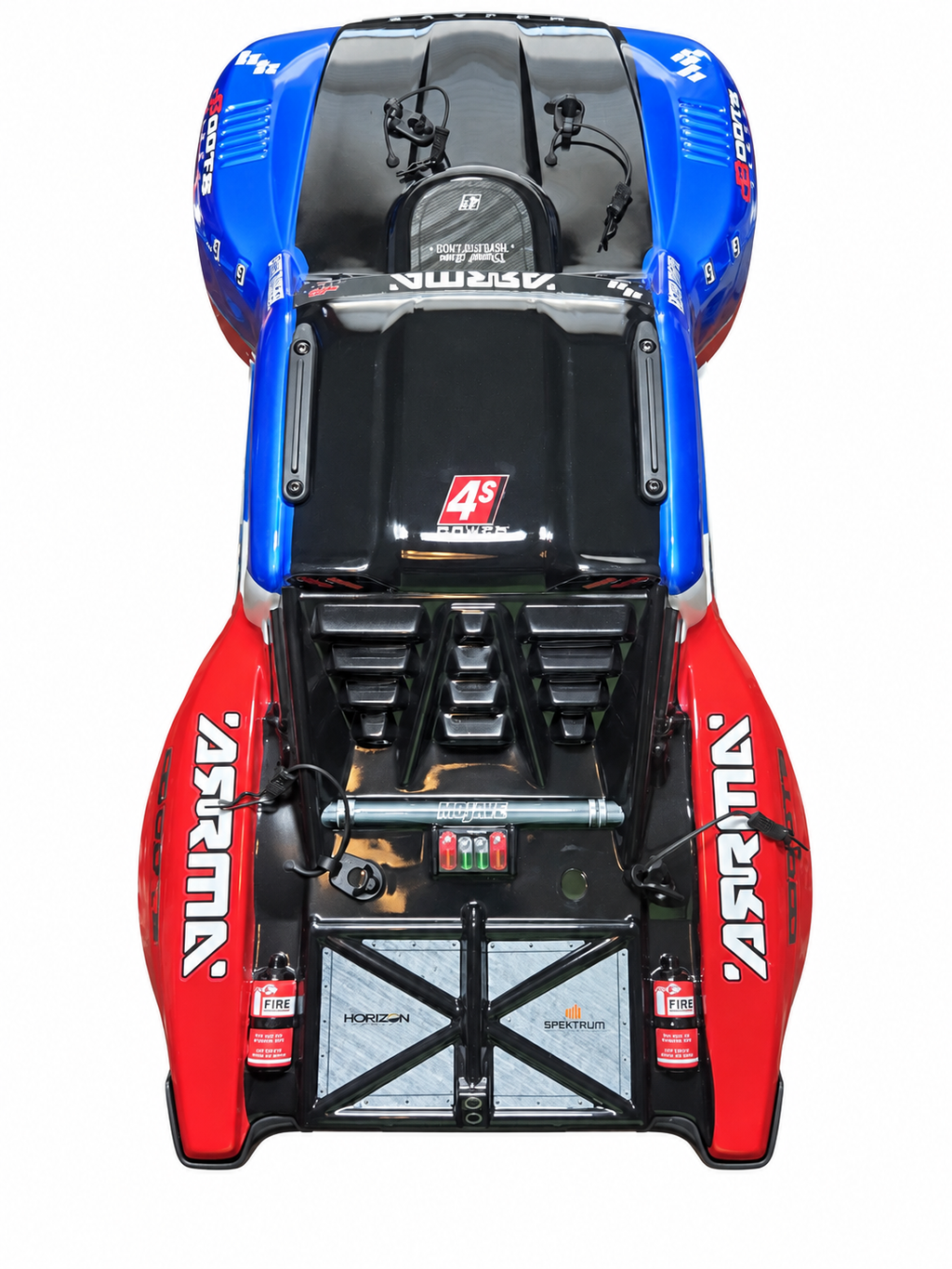 New take-off ARRMA Mojave 4S body shell top view