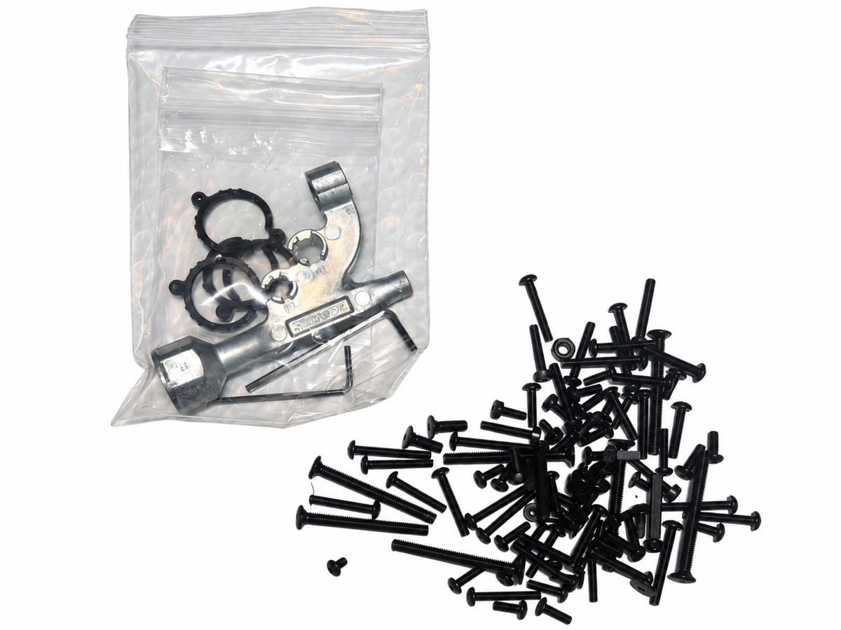 ARRMA Mojave 4S screws hardware and bagged factory tools