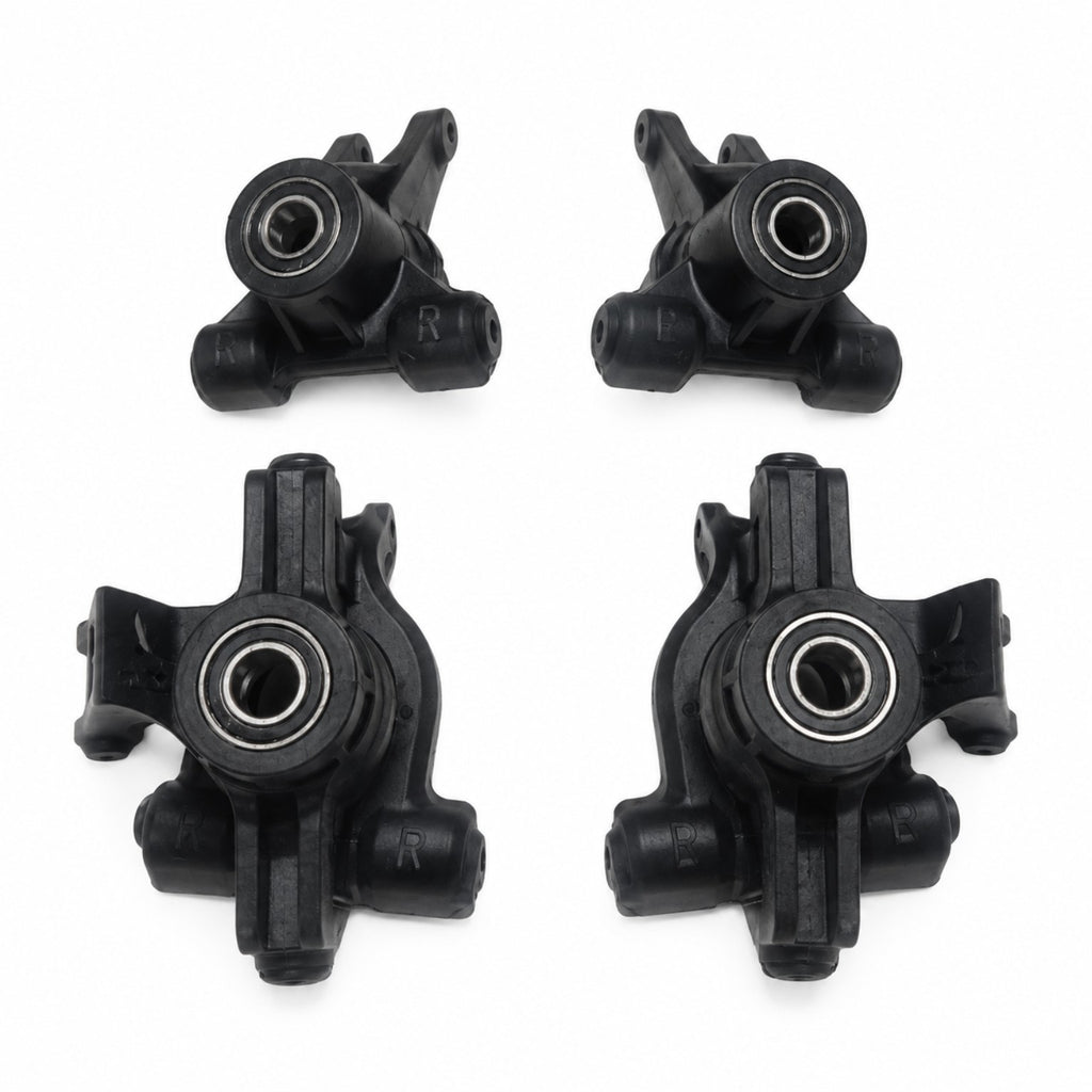 ARRMA Outcast 4S steering knuckle and hub carrier set with bearings