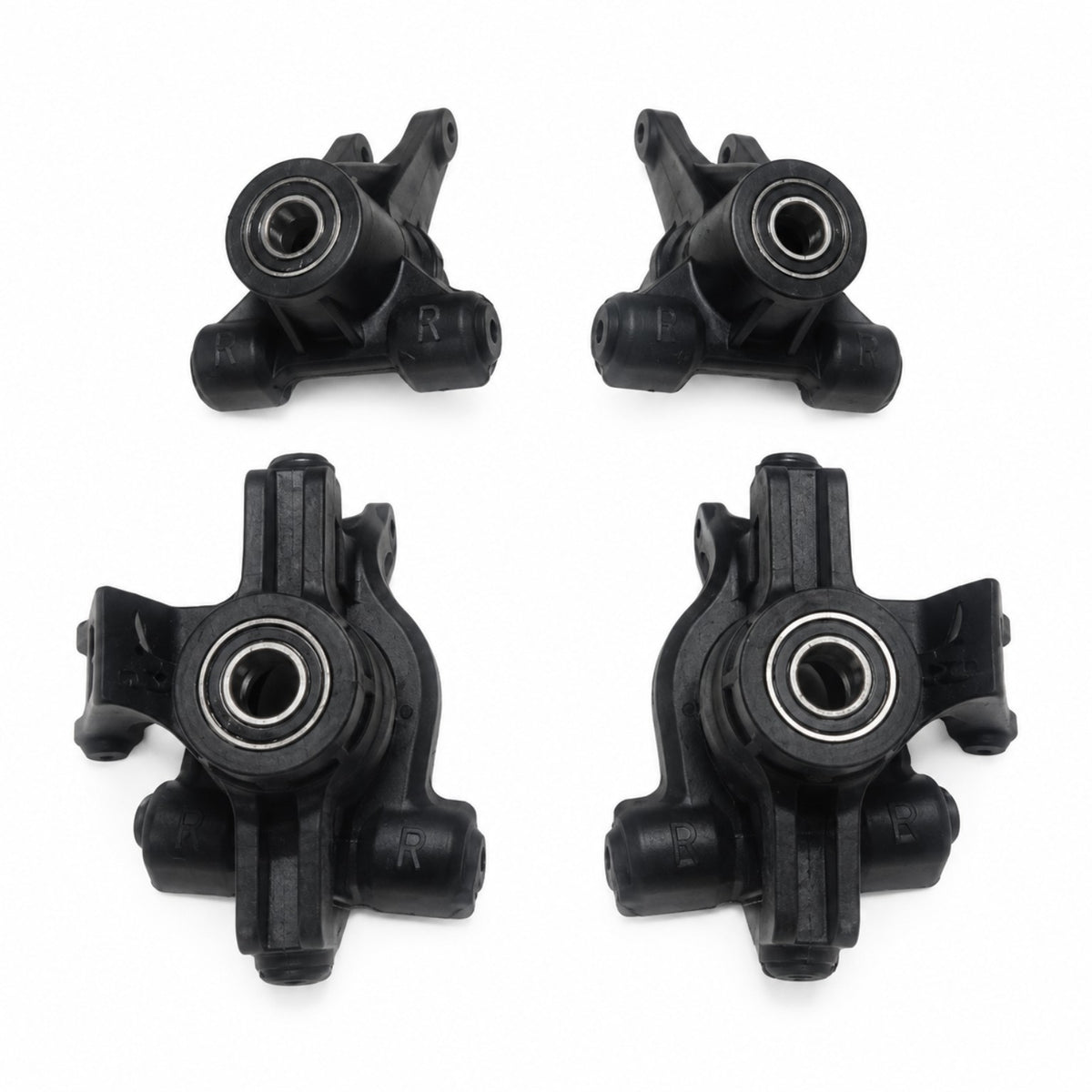 ARRMA Outcast 4S steering knuckle and hub carrier set with bearings