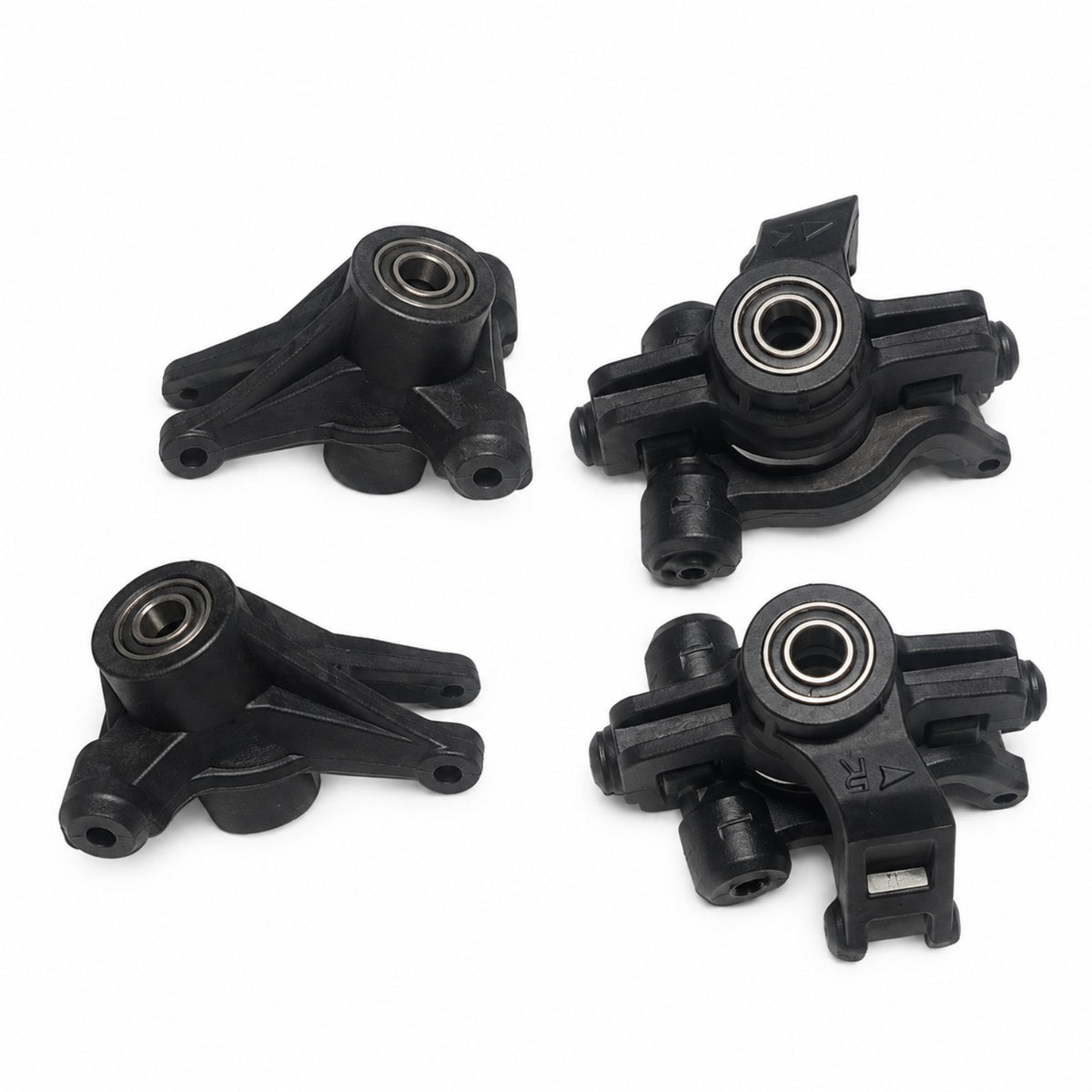 ARRMA Outcast 4S hub carrier and steering knuckle set alternate view
