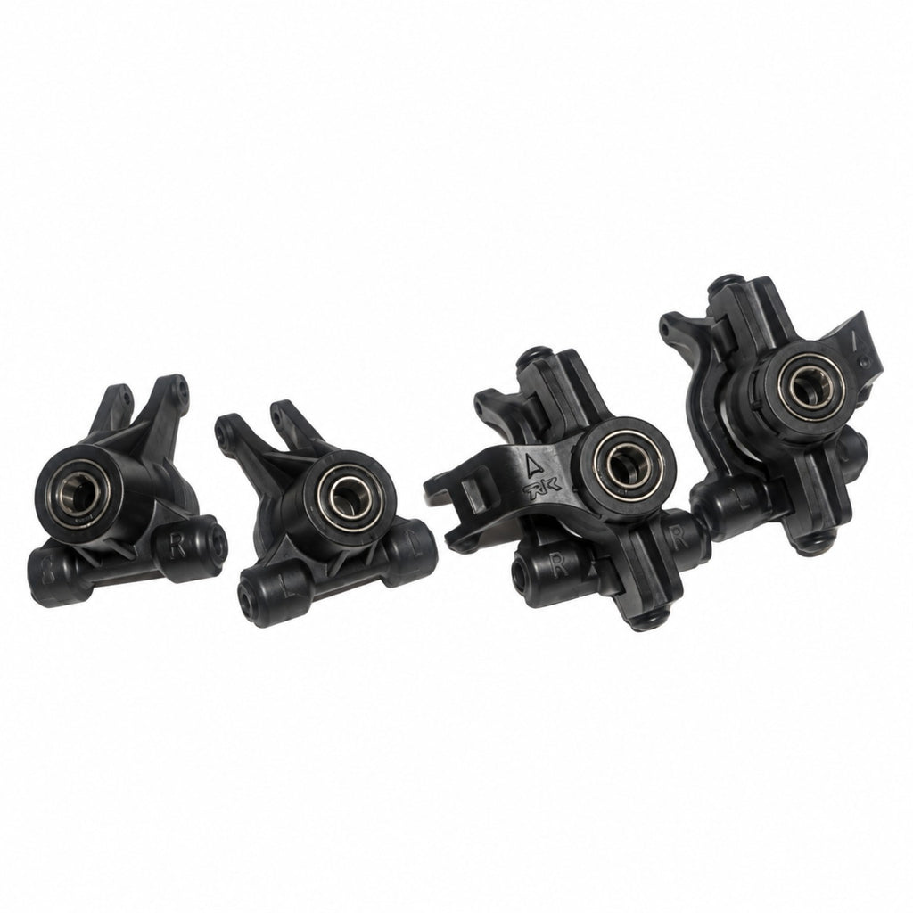 ARRMA Outcast 4S steering knuckle and hub carrier set side view