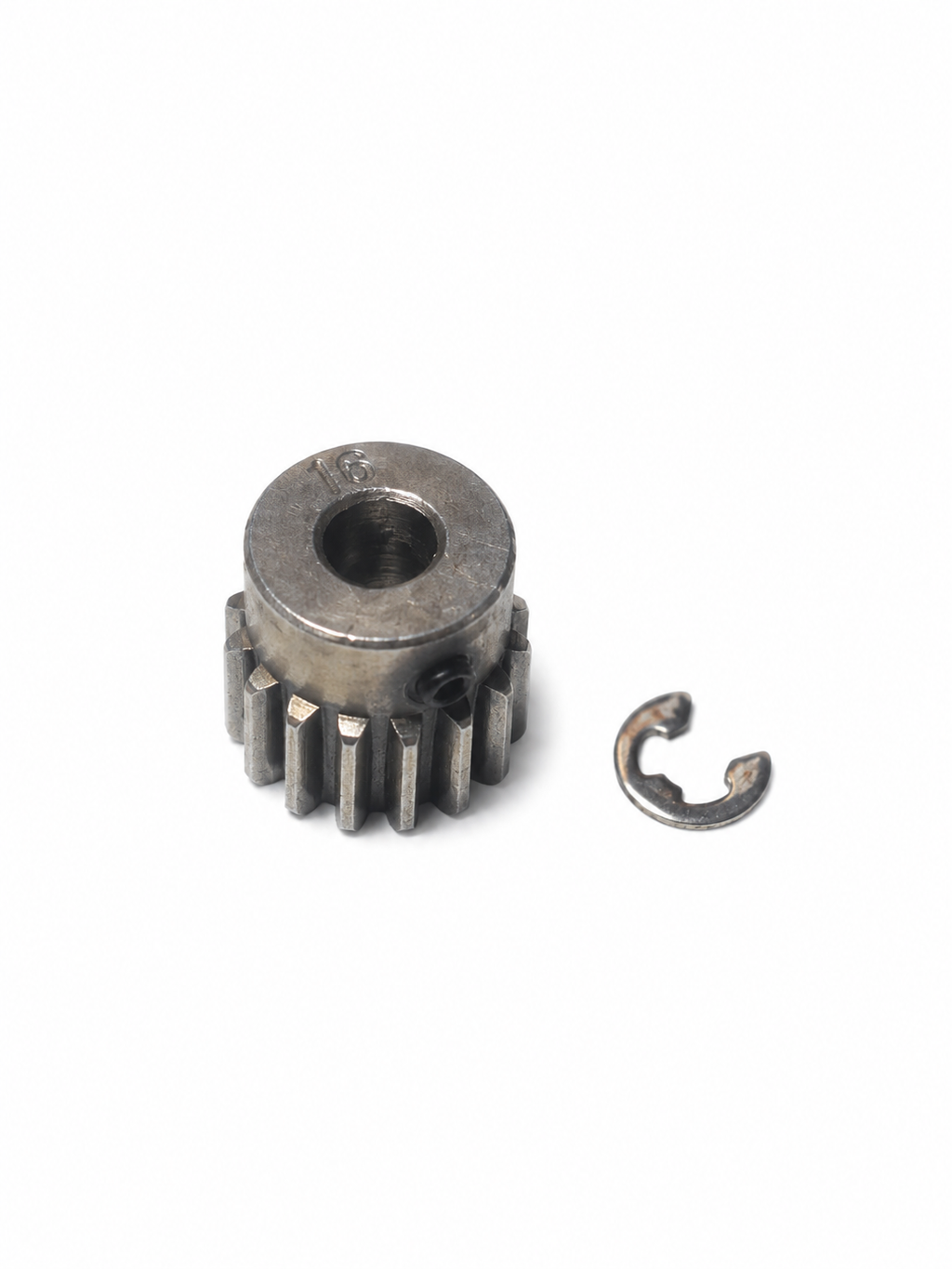 ARRMA Quake 223S 16T pinion gear with retaining clip