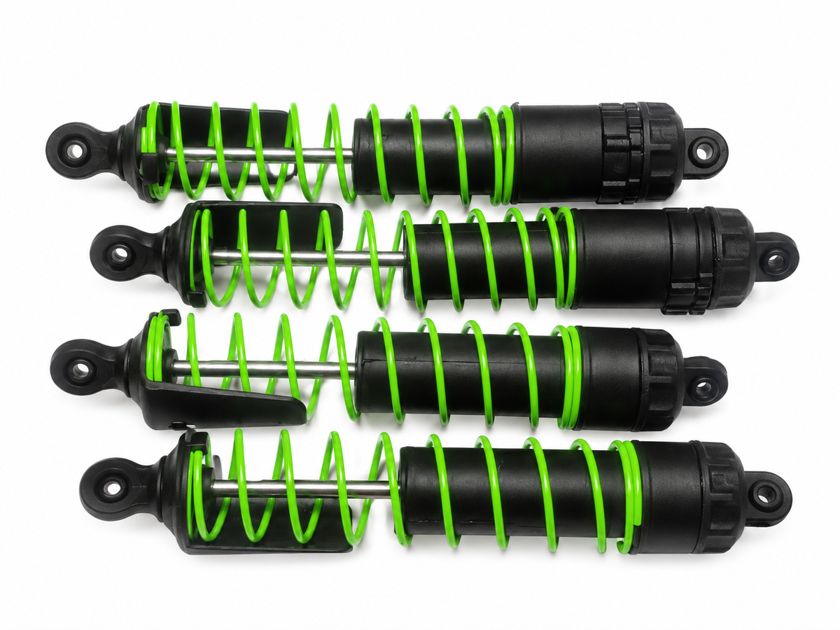 ARRMA Quake 223S green shock set alternate view