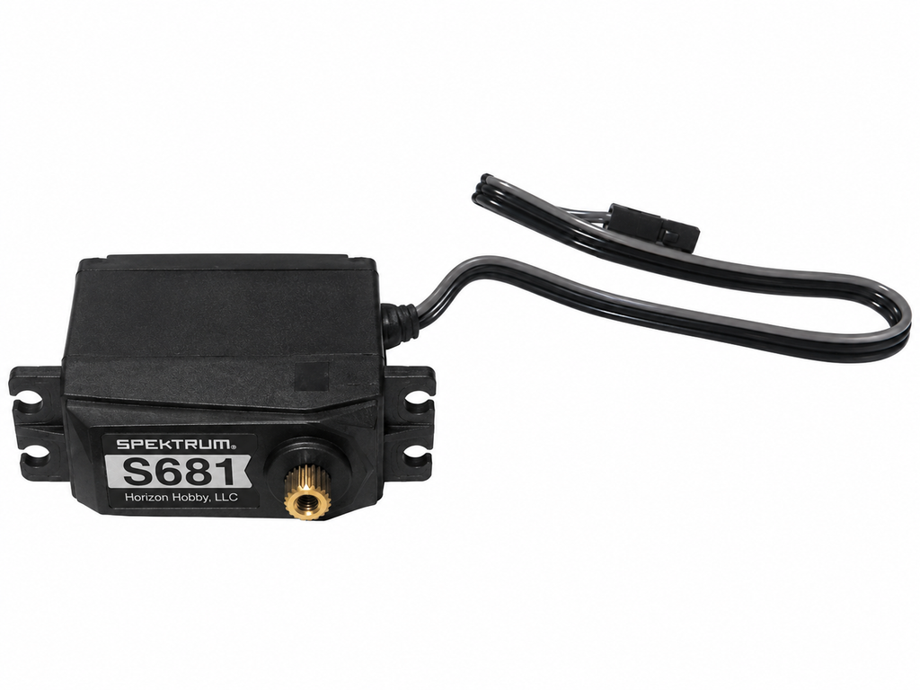 Spektrum S681 servo lying down
