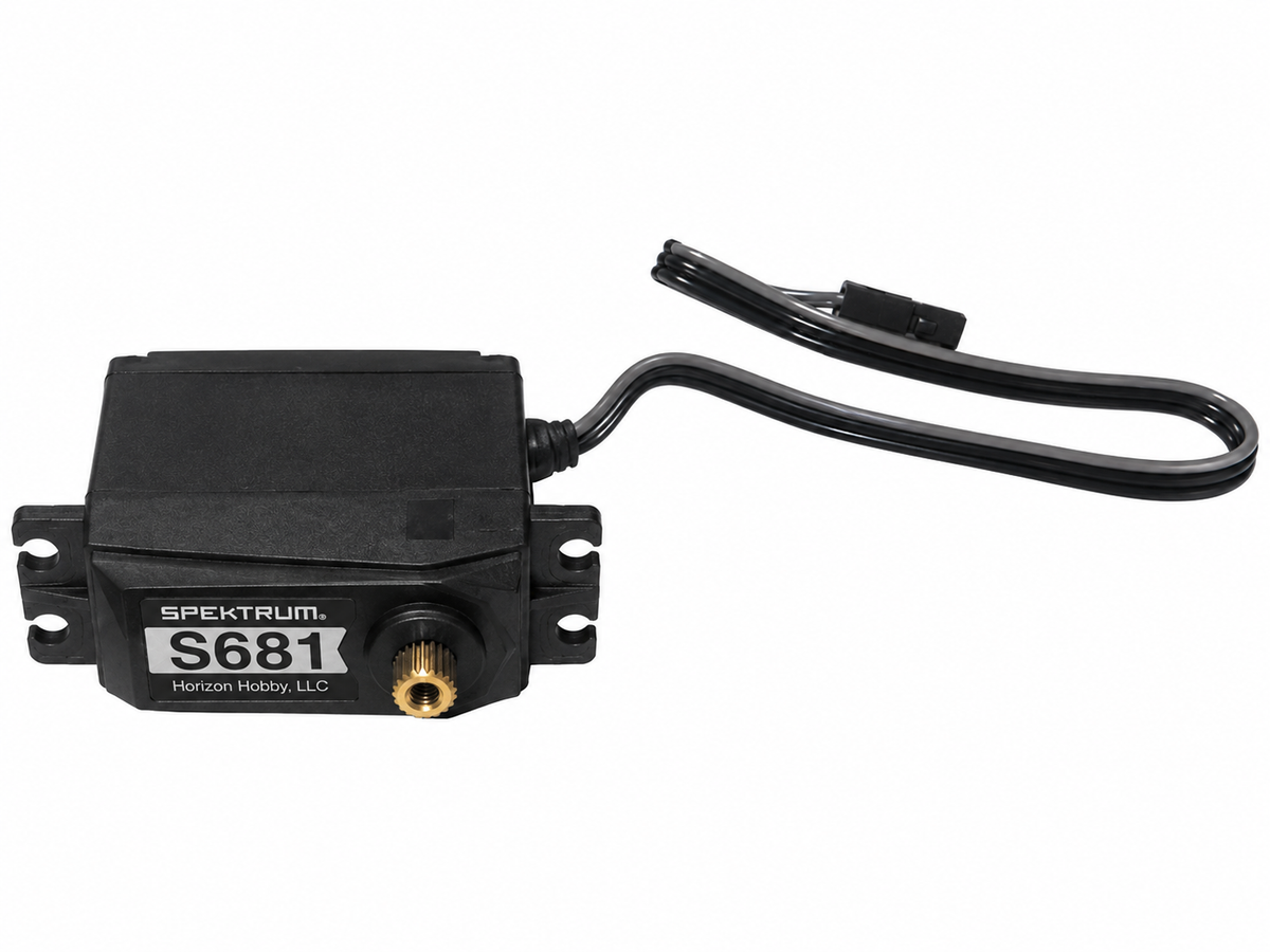 Spektrum S681 servo lying down