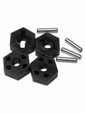 Quake 223S four wheel hex adapters and four drive pins