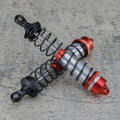 RCAWD ARRMA 6S front shocks ARA330623 red