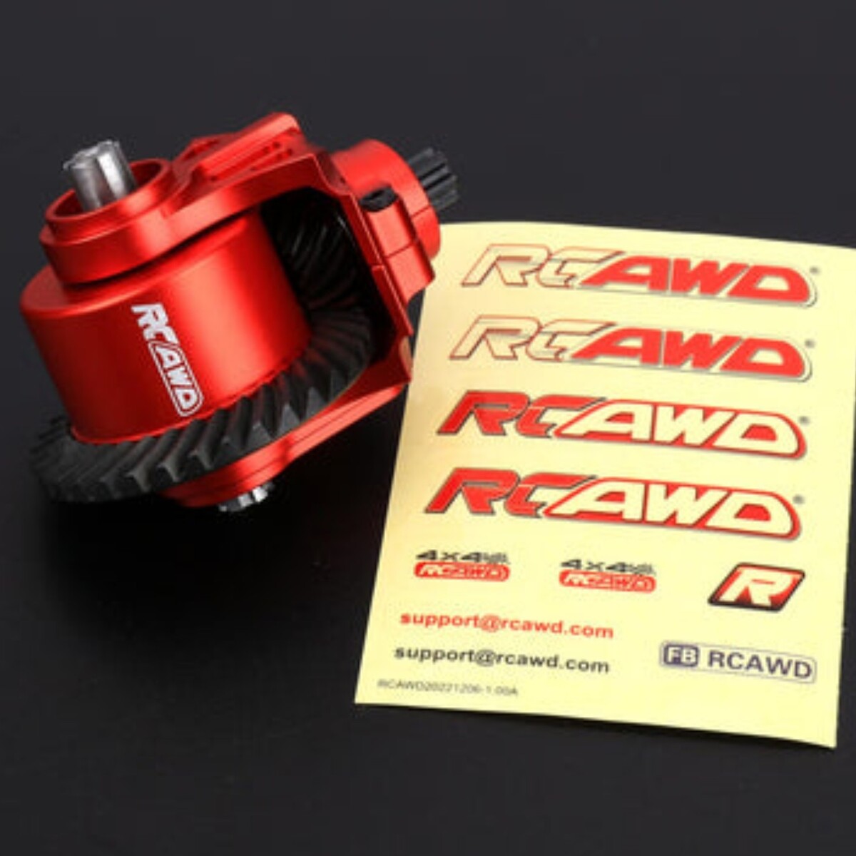 RCAWD ARRMA 3S 34T/14T transmission differential assembly set enlarged product image