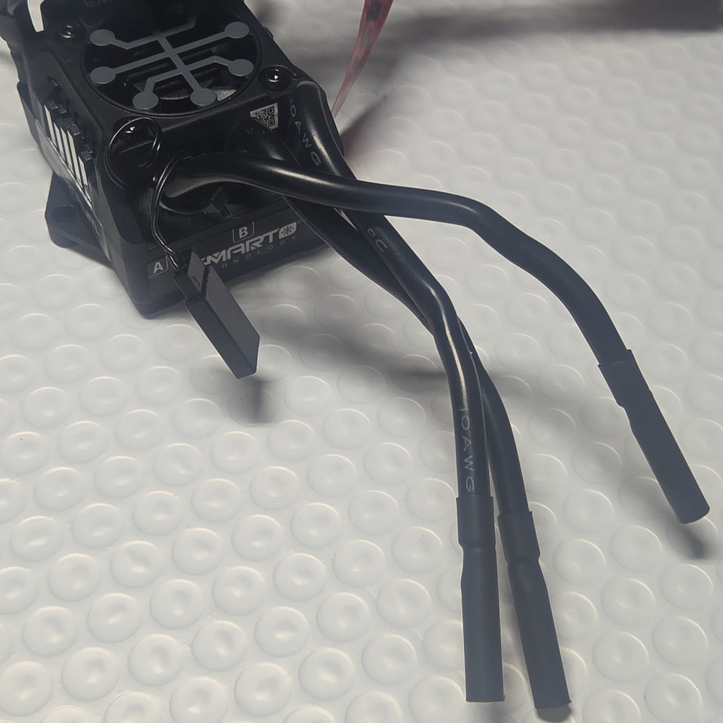 Spektrum Firma 150A Smart ESC power leads Kraton 6S take-off
