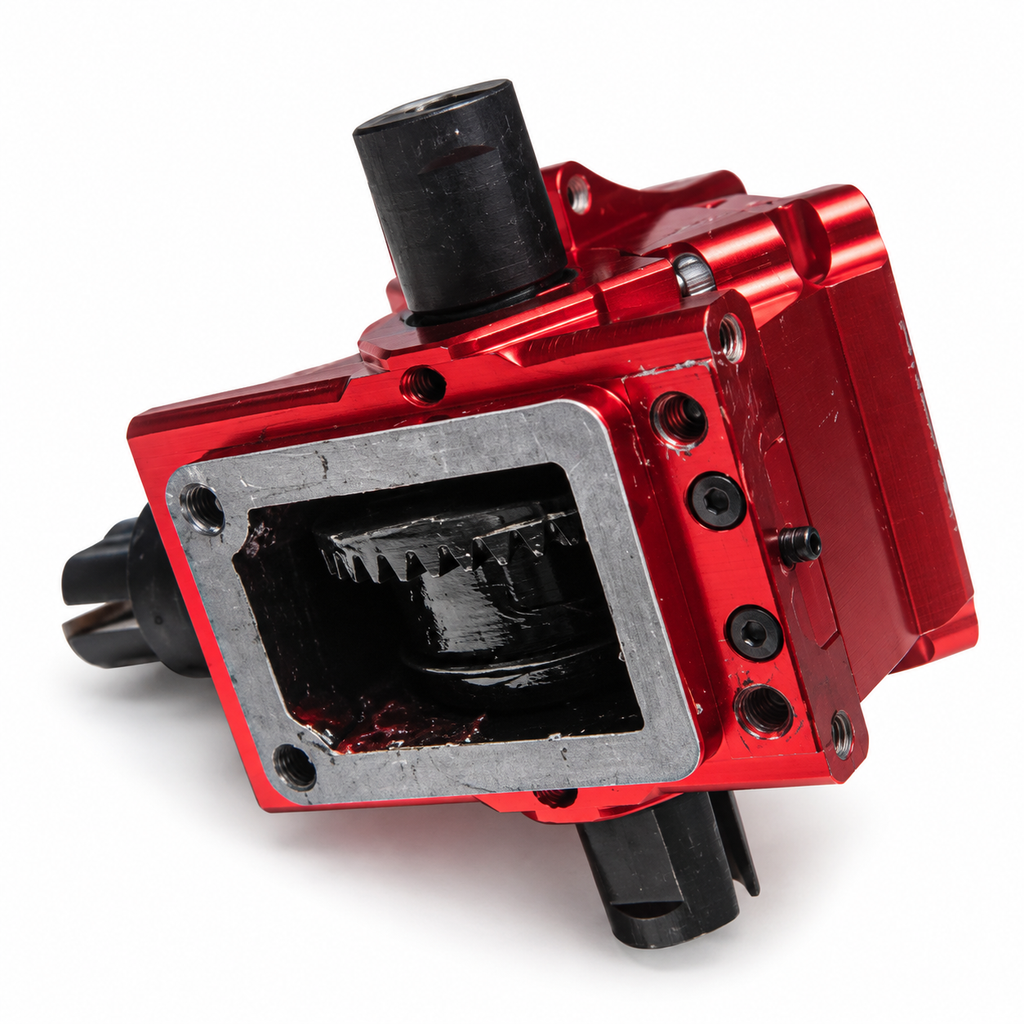 ARRMA Talion 6S EXB GP4 differential open gearbox view