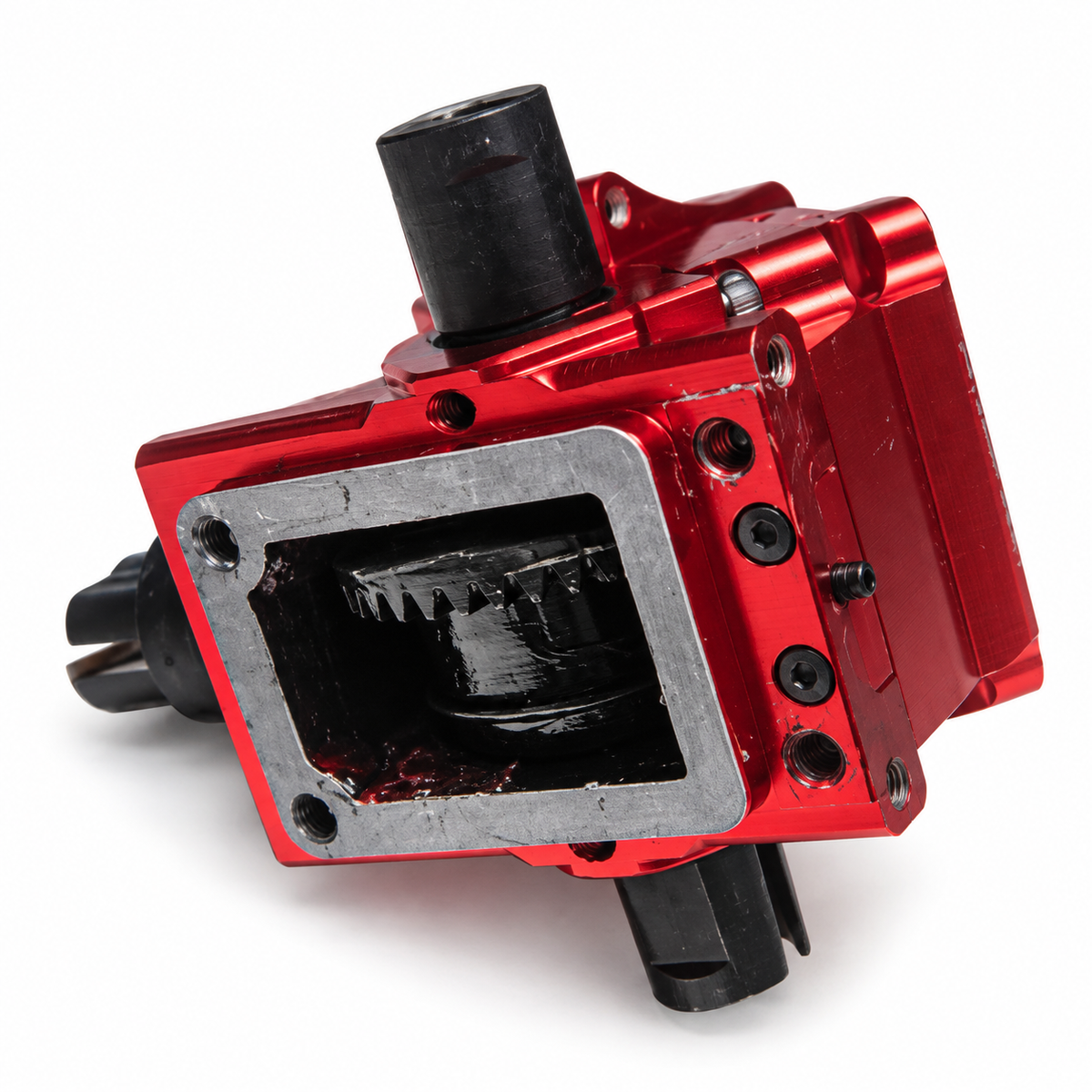 ARRMA Talion 6S EXB GP4 differential open gearbox view