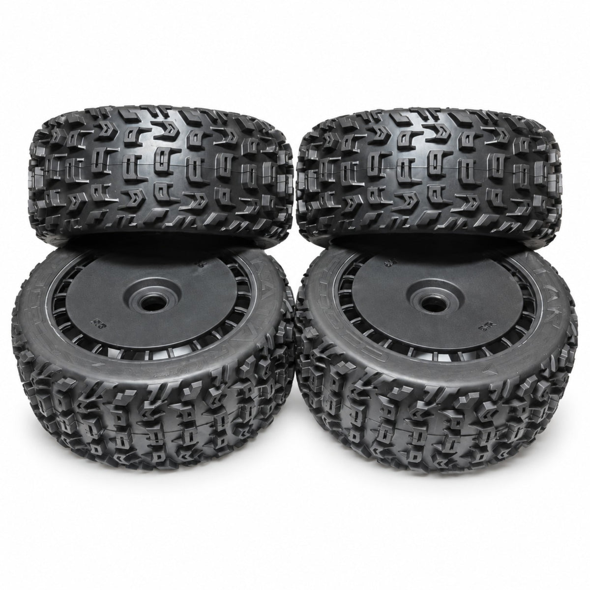 ARRMA Talion 6S EXB dBoots KATAR T belted tires and wheels set of 4