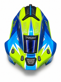 ARRMA Typhon 223S Blue/Lime Painted Body Shell w/ Clipless Mounts - New Take-Off