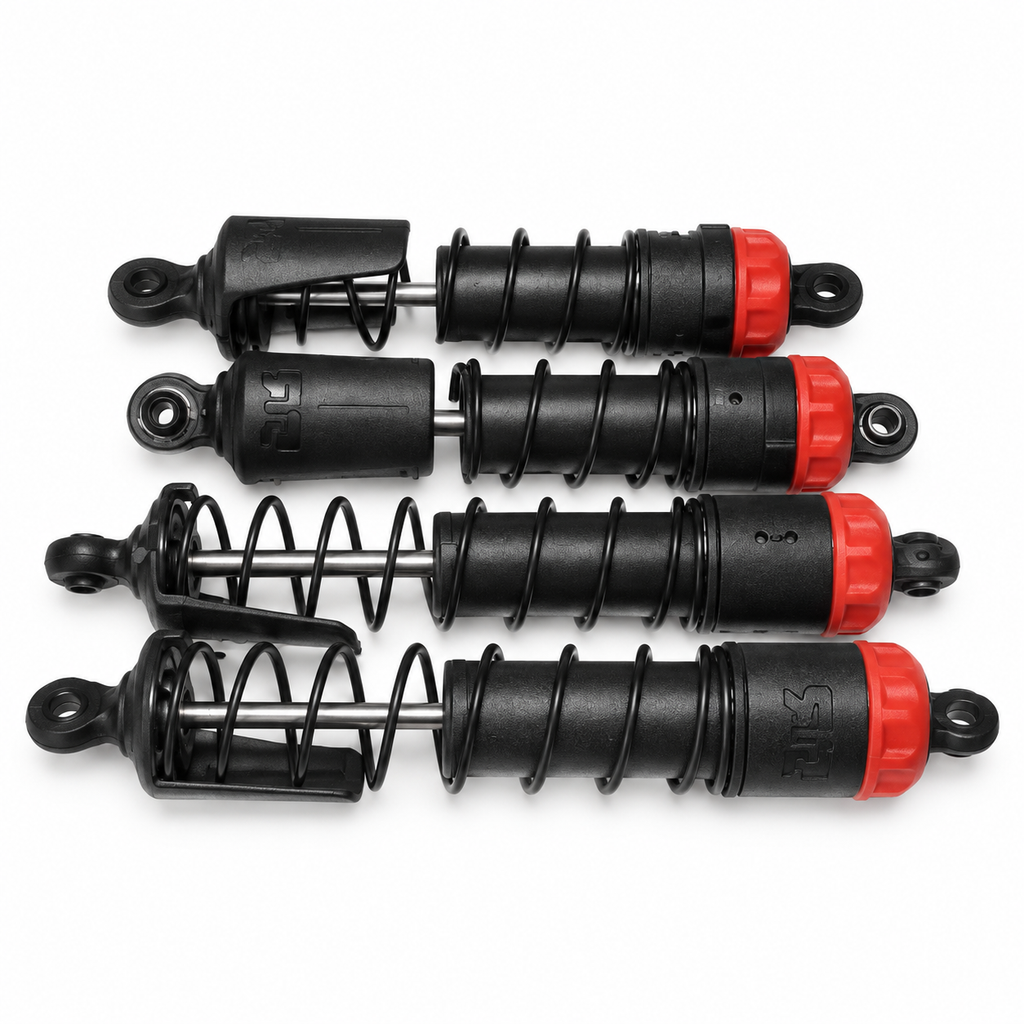 ARRMA Typhon 223S shock set of four stacked side view