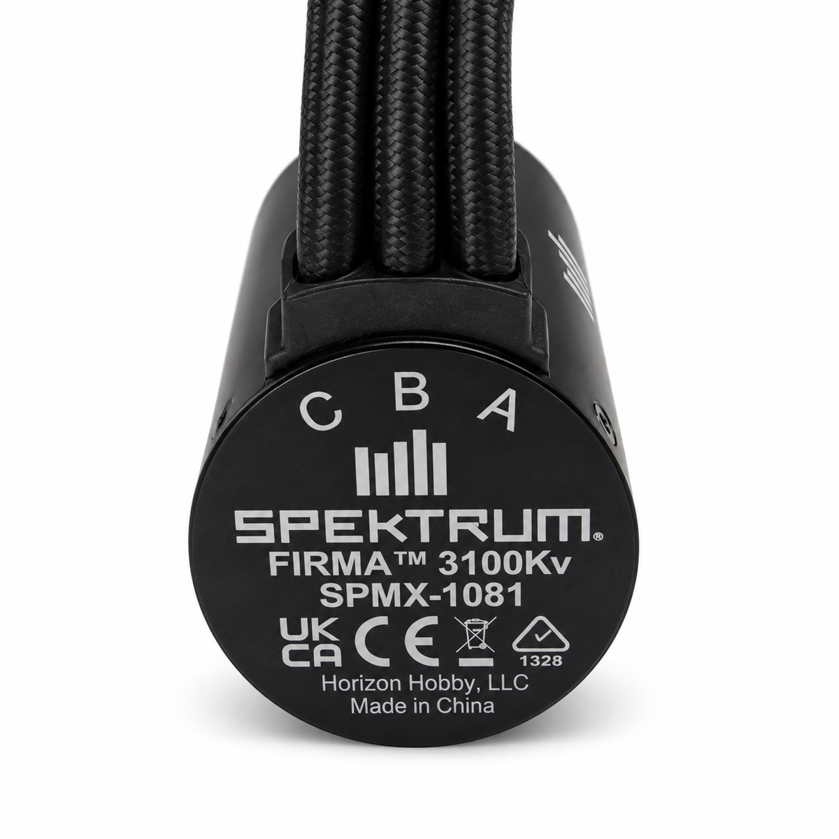 Spektrum Firma 3100Kv SPMX-1081 motor identification label